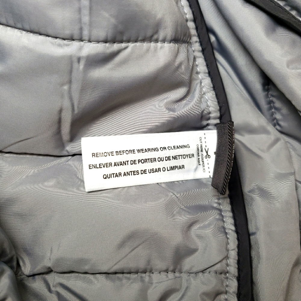 John Bartlett Consensus Full Zip Puffer Vest Gray… - image 8